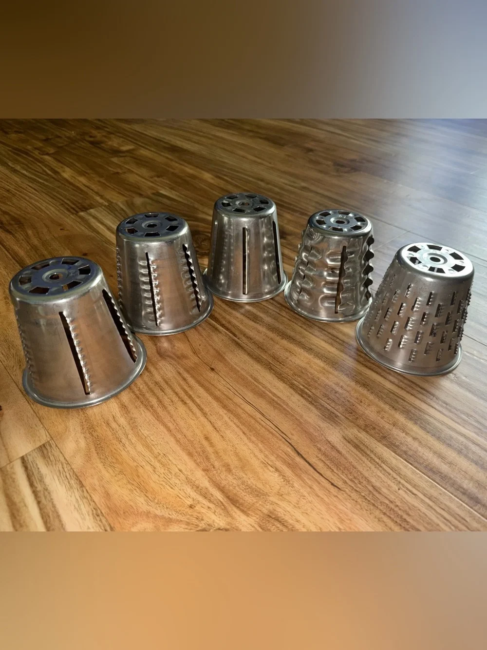 Replacement Food Processor Rotor Slicer Shredder Stainless Steel Lot x5